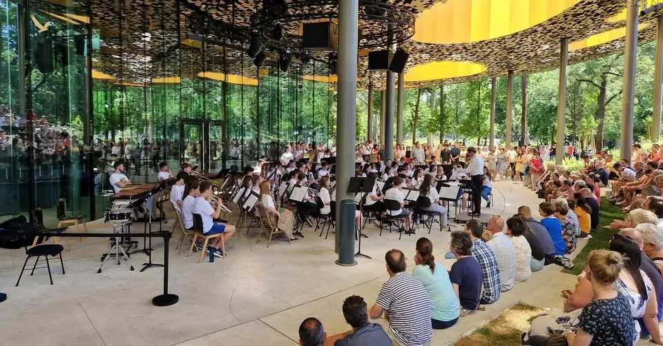 Húsz éves a Szent István Konzi fúvószenekara koncert Budapesten (Magyar Zene Háza)
